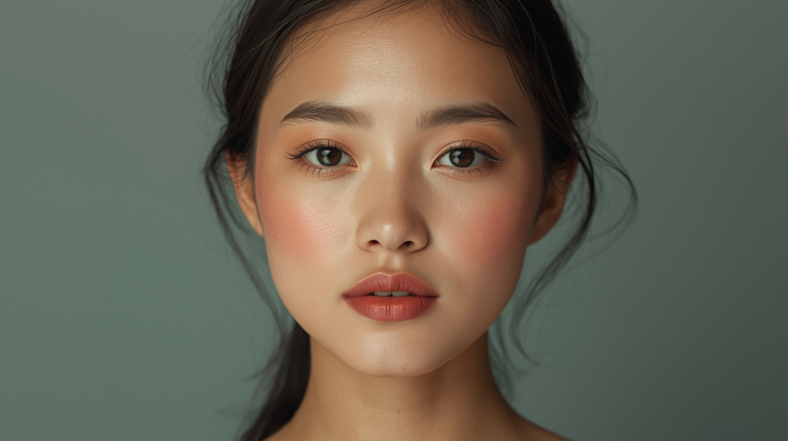 Wanita Indonesia dengan kulit glowing alami hasil perawatan dari dalam